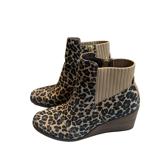 TOMS Sadie Boot in Leopard Print, Sz 8.5 - Picture 4 of 15